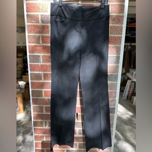 Women’s Black Pinstripe Pants, Size 4, Express